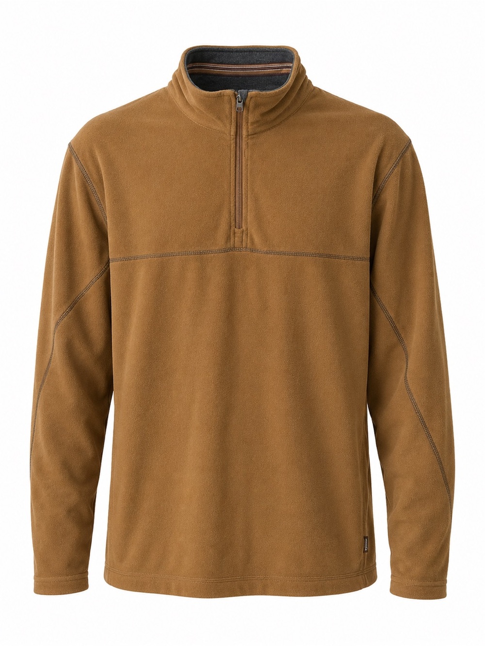 Men's REI Half-Zip Fleece Pullover - Brown